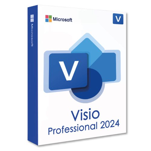 Microsoft Visio Professional 2024 (1 eszköz / Lifetime) (Költöztethető)